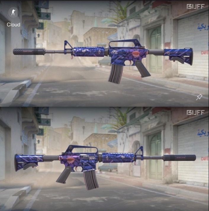 M4A1-S | Black Lotus (Field-Tested)